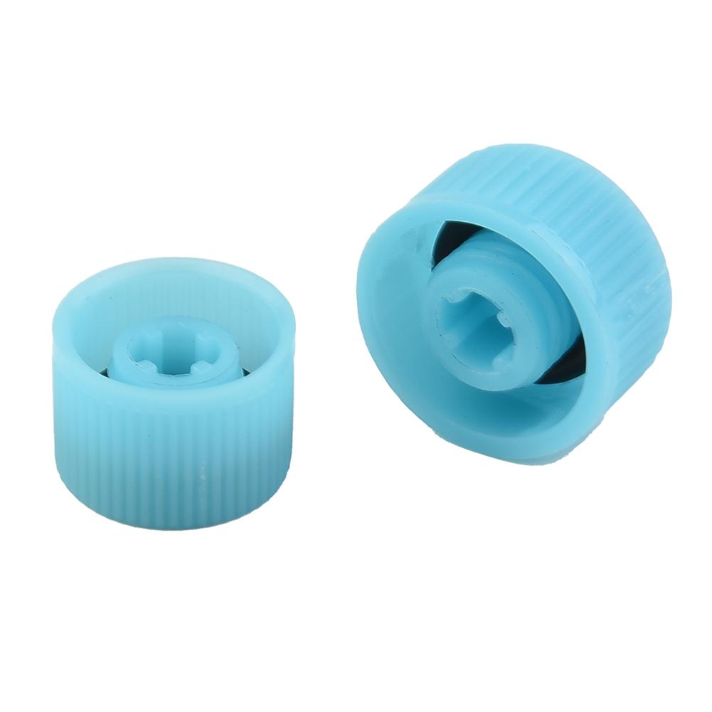 Für R134a R12 A/C Kappe Hoch-/Niederdruck A/C System Zubehör Kappe Teile Ersatz Service Werkzeug Ventil 2 Stück Nützlich