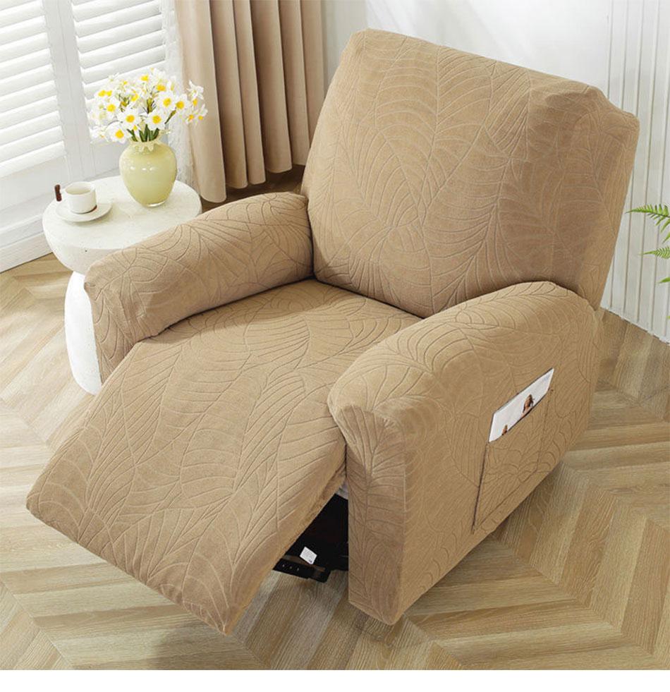 Recliner Sofa Cover Waterproof Jacquard Armchair Slipcover Relax Armchair Lazy Boy Stretch Couch Chair Cover 1/2/3seater