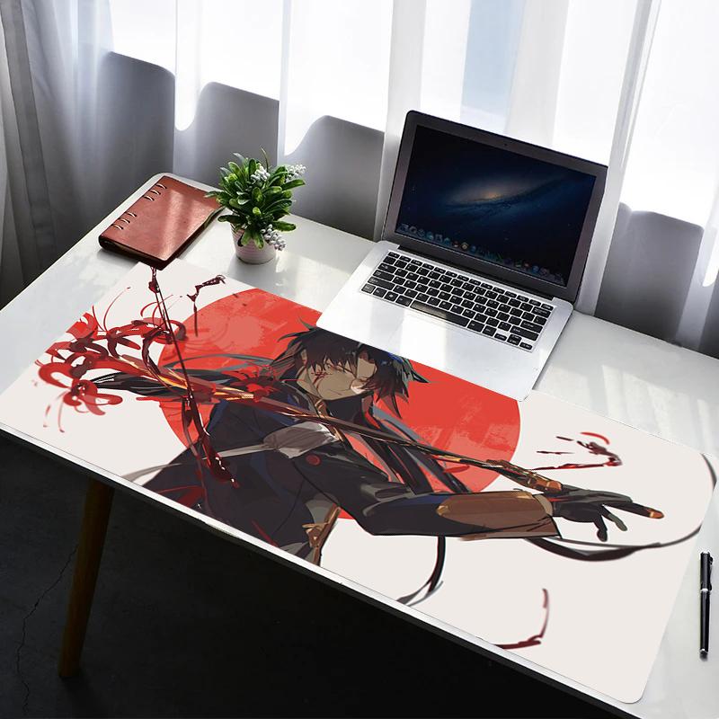 Mouse Pad Office Desk Protector Mouse Cartoon Anime Accessories Rubber Mat Blade Honkai Star Rail Gaming Mousepad Keyboard Mats