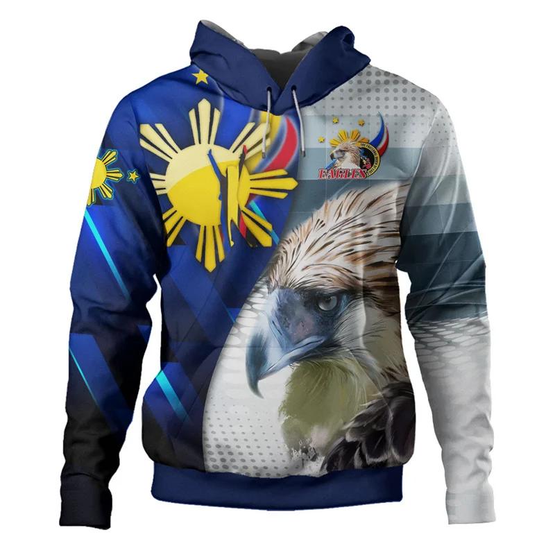 Men's Fiji-style 3D Flag-print Hoodie long-sleeve Pullover with Graphic Print A Comfortable Trendy Choice for Autumn WinterUnisex Woman's