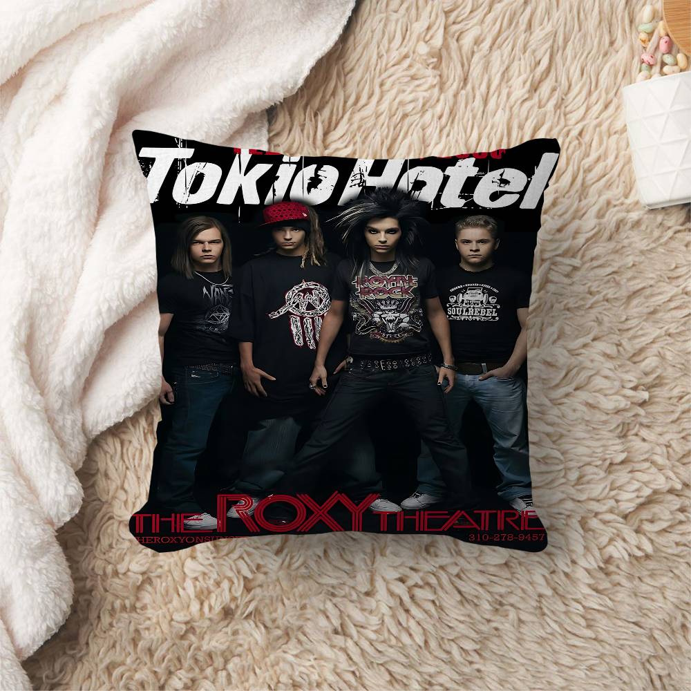 Singer T-Tokio H-Hotel Pillow Gifts Home Office Furnishings Bedroom Sofa Car Cushion Cover Case 45x45cm