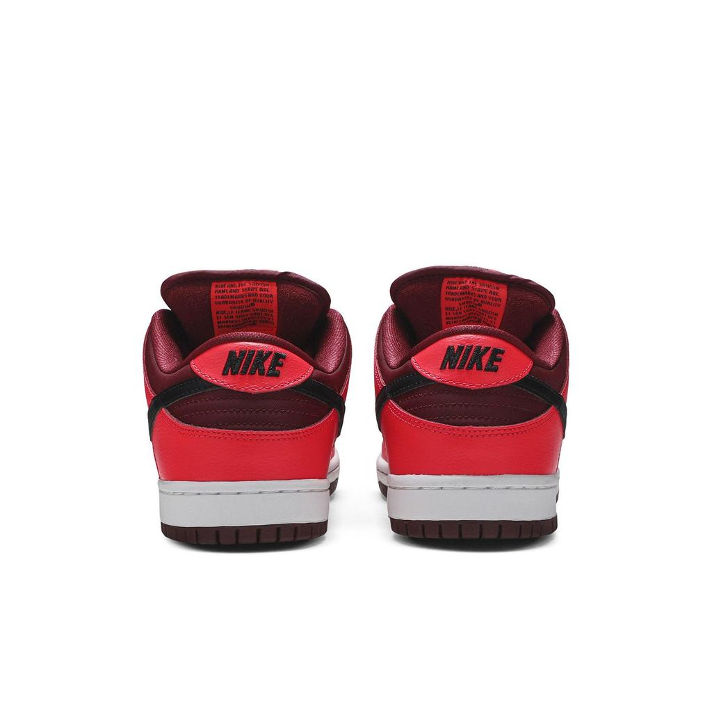 Nike Dunk Low SB 'Laser Crimson' (Unisex) Laser Crimson / Black / Team Red Skate Shoes 304292 606