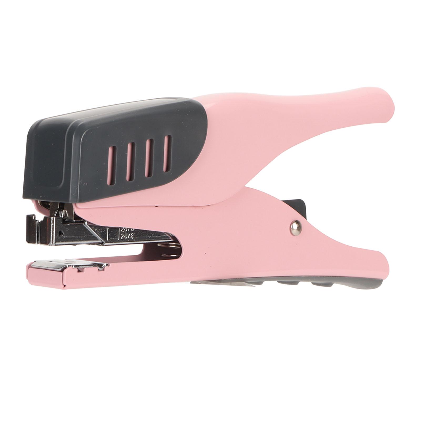 

Office Stapler Ergonomic 20 Sheet Capacity Effortless Desktop Stapler Metal Stapler with Skid Resistance Pad for