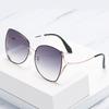 Men Women Sunglasses Square Polygon Sun Glasses Brand Designer Retro Shades Metal Frame Eyewear TOP UV400
