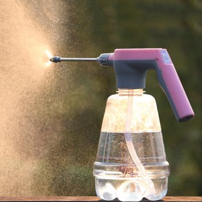 Rociador de Agua Eléctrico Ajustable Rociador de Agua Automático Carga USB Pistola Rociadora Agrícola para Plantas Lavado de Coches