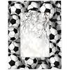Soccer Balls 5x7 Picture Frame, Photo Frame 5x7 for Wall Hanging and Tabletop Display, Photo Picture Frame for Vertical or Horizontal Display