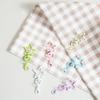 10Pcs Metal Colorful Five-Pointed Star Keychain Keyring Hooks With Lobster Clasp For Diy Craft Jewelry Making Keychain Supplies