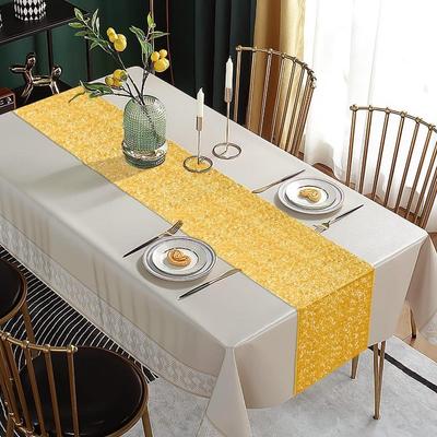 30x180cm Glitter Bordslöpare Bordslöpare 4 Delar Paljett Bordsduk Löpare för Fest Bröllop Födelsedag Möhippa Dekorationer