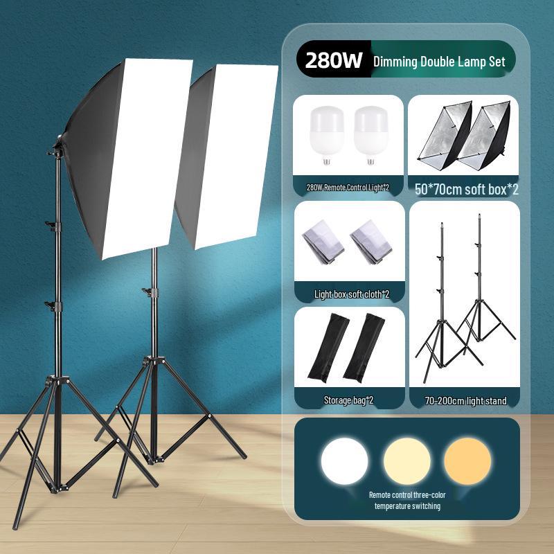 Indoor LED Softbox für Studiofotografie und Live-Videos