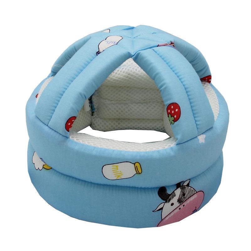 Baby Safety Helmet: Mesh Anti-Collision Toddler Hat, Infant Protective Headgear 45-58cm Adjustable