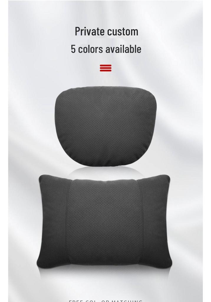 Mercedes-Benz Headrest & Lumbar Support Pillow for S-Class, Maybach, E300L, GLC