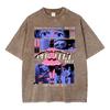 Anime Perfect Blue Mima Kirigoe Vintage Washed Tshirts Unisex Unisex Clothing Fashion Harajuku Oversized Short Sleeve T Shirts Tops