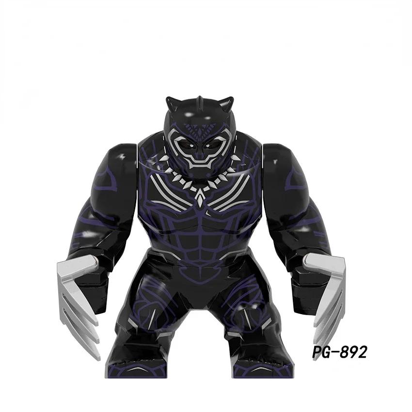 Action Figure: Marvel Mini Block Figurine Superhero Series Iron Man Spider Man Combination Block Children's Puzzle Toy Gift
