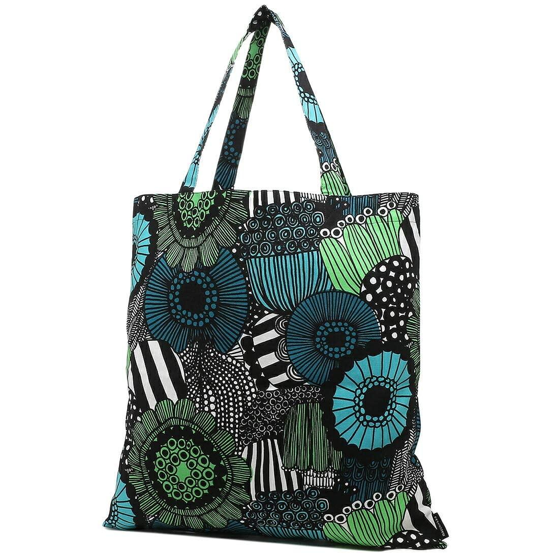 

Tote Bag Shoulder Bag Unikko Floral Pattern 067572 068955 069613 067810 06895 Green [Marimekko] Women s (6) GREEN(160) [Item]
