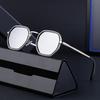 Vintage Square Sunglasses Men'S Punk Style Small Frame Sunglasses Men'S Shades