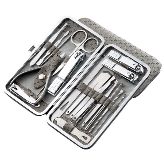 1 Set Manicure Kit Portable Easy To Store with Box Safe Comfortable Case for Personal Use
