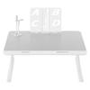 Grey Bed Laptop Table, Multi-purpose Lapdesk, Folable Bed Laptop Table Flexible Adjustment For Dormitories, Bedrooms, Beds