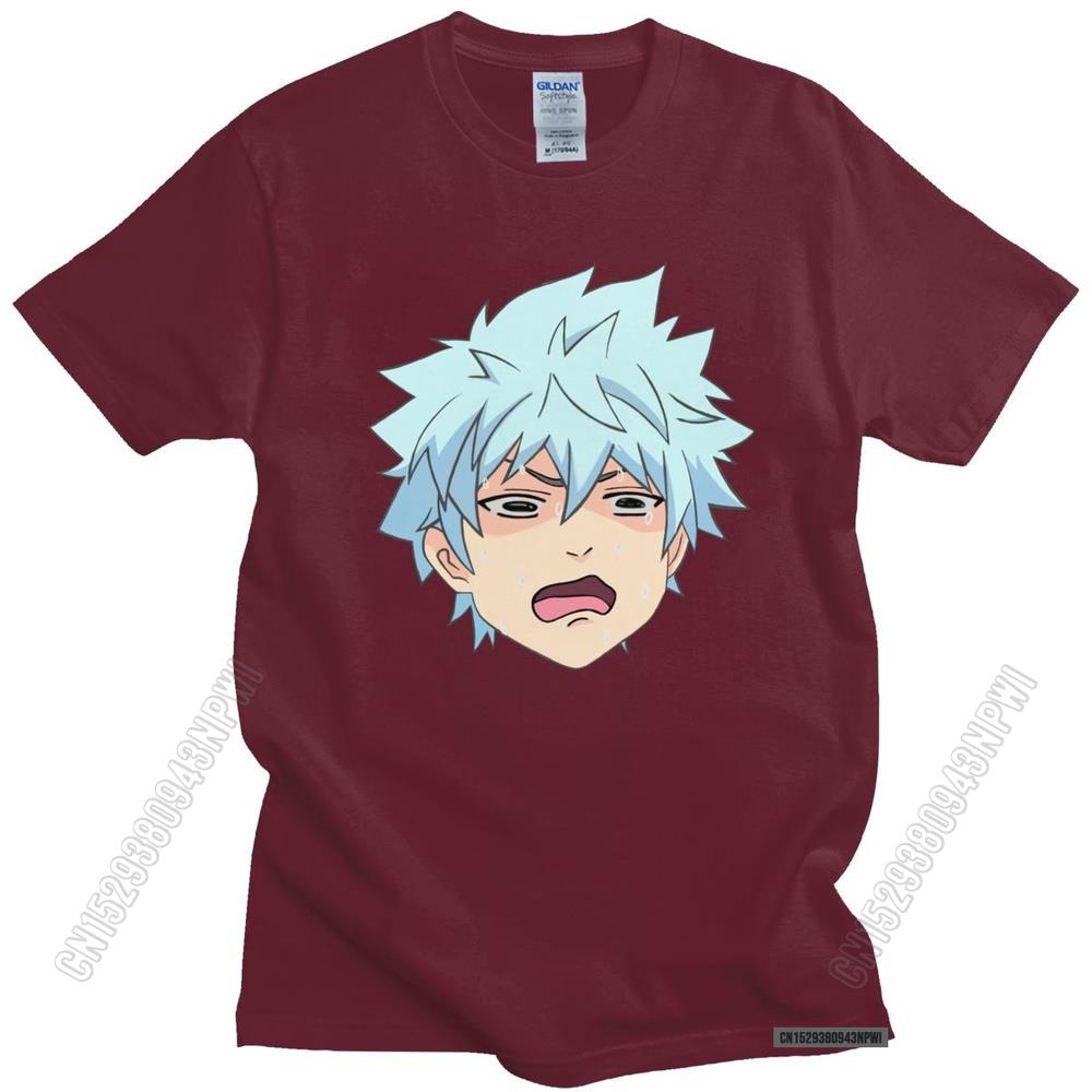 T-Shirt Men's Short Sleeves T Shirts Shun Kaidou Doux Et À La Mode Comic La Vie Désastreuse De Saiki K Anime Japonais En Cotton