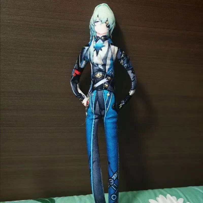 New 28cm Honkai: Star Rail Academy Anime Cosplay Stuffed Dolls Movable Abstract Body Wire Skeleton Halloween Prop Hand-made