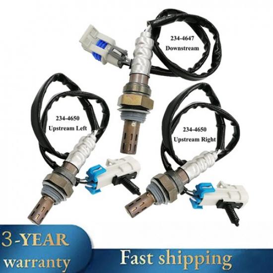 3pcs Up+Down Oxygen Sensor For 2000-2002 GMC Safari 4.3L & Chevrolet Astro 4.3L