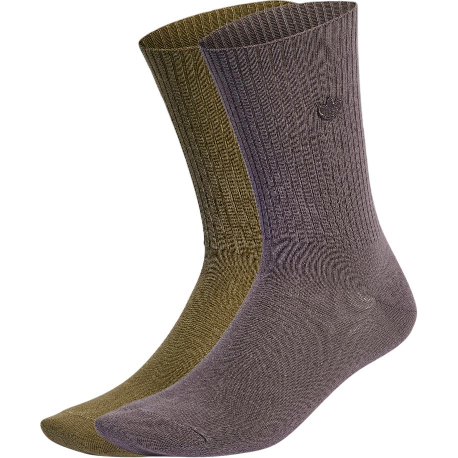 Adidas Originals Crew Socks Unisex 2 Pack IS1629 M