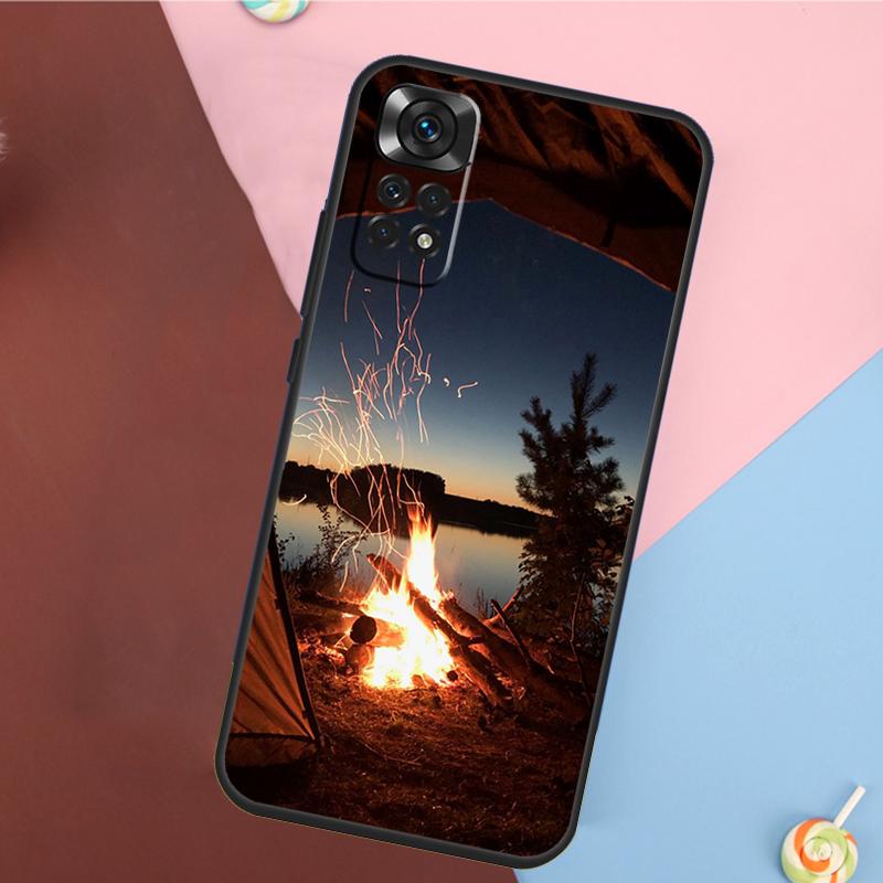 Camping Nature Mountain Cover For Xiaomi Redmi Note 13 14 Pro 12 11 9 10 9S 10S 11S 12S Redmi 14C 10C 12C 13C Case