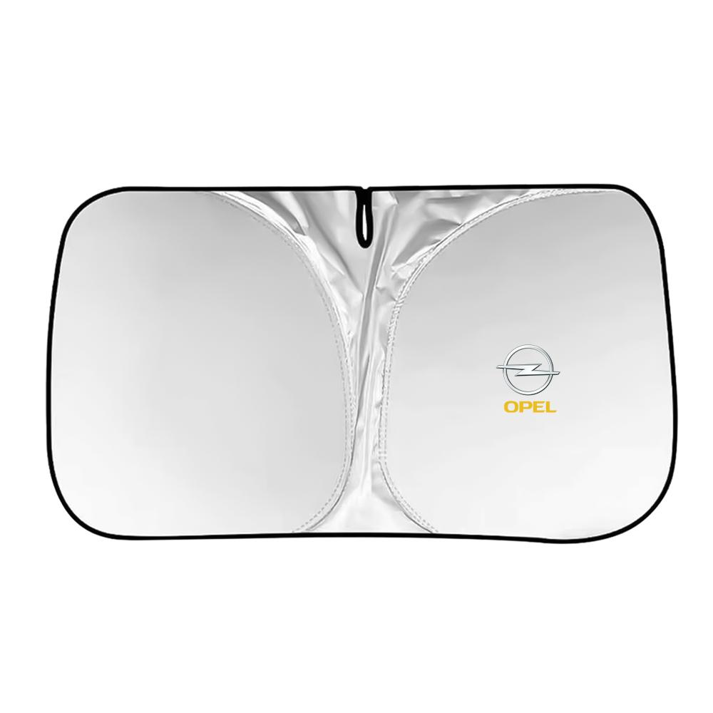AAHK1 Car Window Sunshade Cover Sun Windshield Visor Foldable UV Protection Curtain For Opel Zafira B Corsa Insignia Car Wheel Hubcap