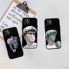 PP25 David Statue funny Soft Shell Phone Case for OPPO A3 Pro A72 A74 A76 A77 A77S A78 A79 A94 A95 A18 A40M A58