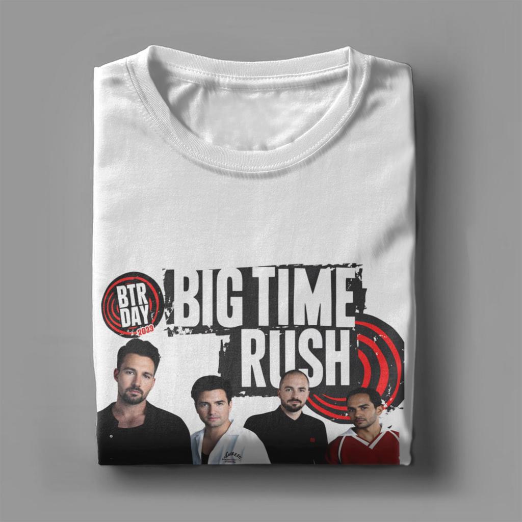 Mens Womens Big Time Rush 2025 Shirt 100% Cotton New Arrival T-Shirt  Top Clothing