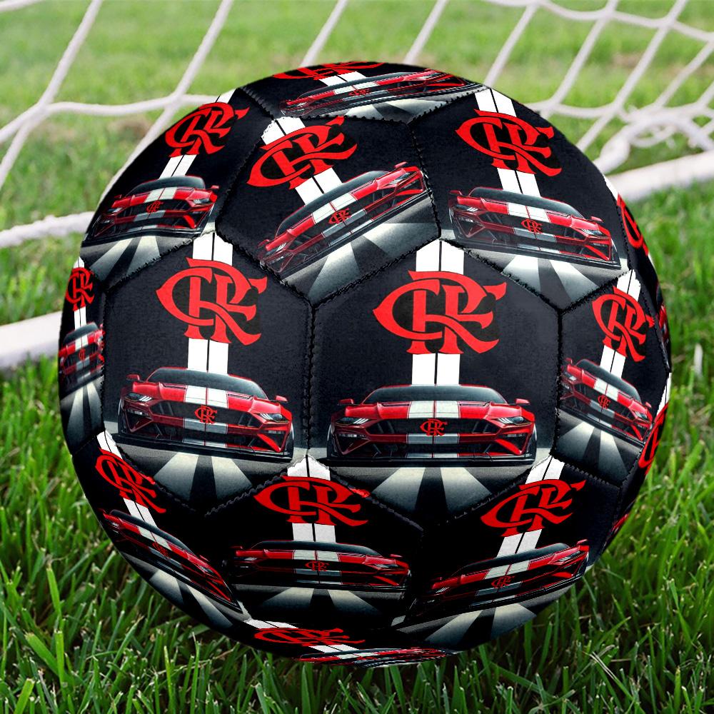 Flumi-nense Mandala Pattern Printed Size 5 Soccer Balls, High-Quality, Anti-Slip, Protective Football, A Unique Gift , Birthdays, Christmas Gifts