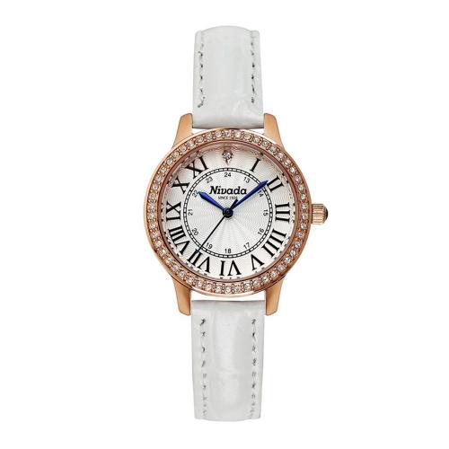 

[NIVADA] NIVADA Changeable Women s Leather Watch 3015 FREE