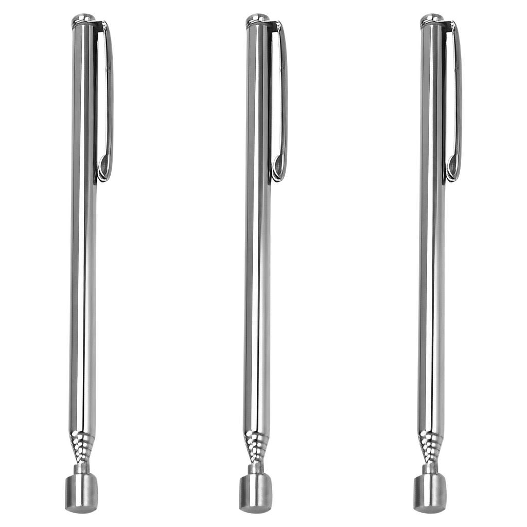 Telescopic Magnetic Magnet Pen 1/3/5/10Pcs Magnetic Pickup Tool with Pocket Clip Metal Extendable Magnet Stick Grabber Tools