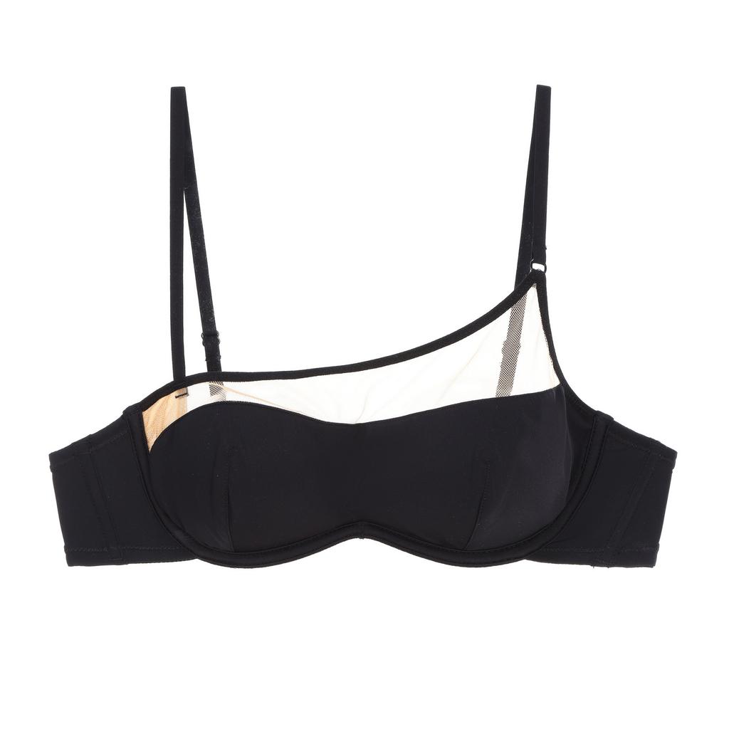 French sexy underwear thin smooth mesh stitching seamless underwear small breasts gather anti-sagging bra cover tube top