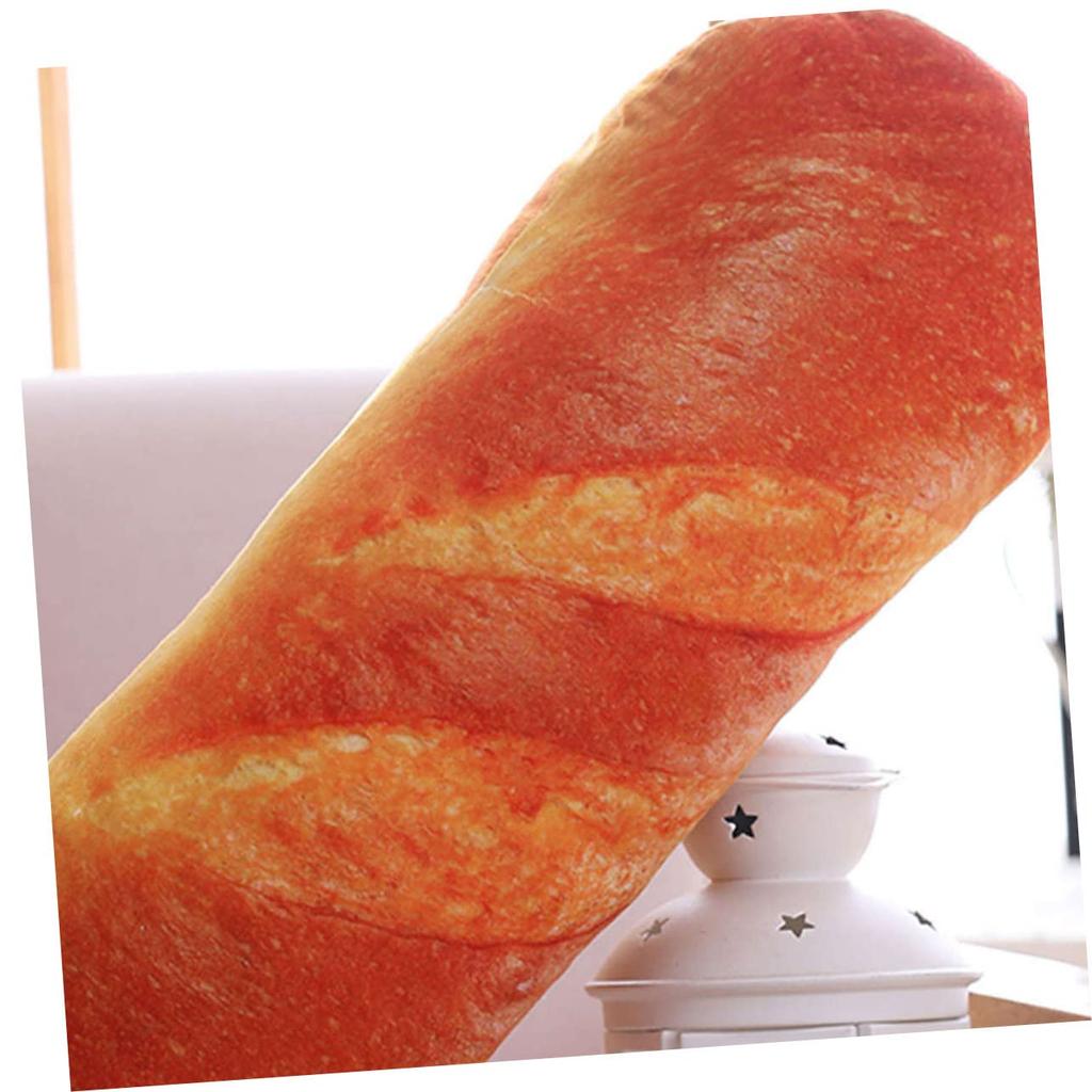 TOYANDONA French Bread Slow Pillow Plush Pillow Bread Cushion Lumbar Pillow