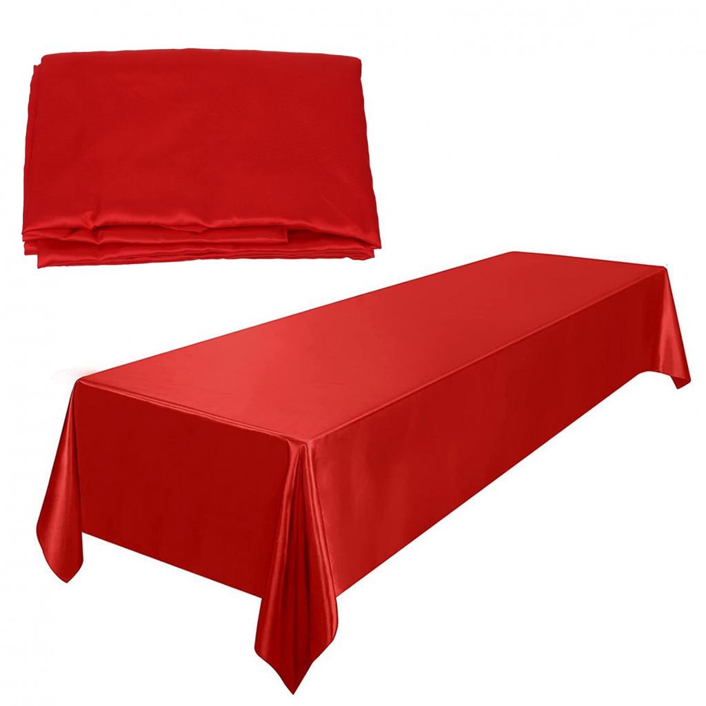 Decor Home Table Cloth Dining Table Satin Tablecloth 1 PCS