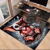 Mysterious Little Monster Office Rug Chair Mat, Game Carpet, Suitable for Front Door, Bedroom, Living Room, Desk, Holiday Gift