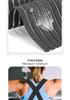 Atmungsaktiver Lendenwirbelstützgürtel mit Aluminiumplatte für Damen und Herren - Fitness- und Sport-Rückenschutz