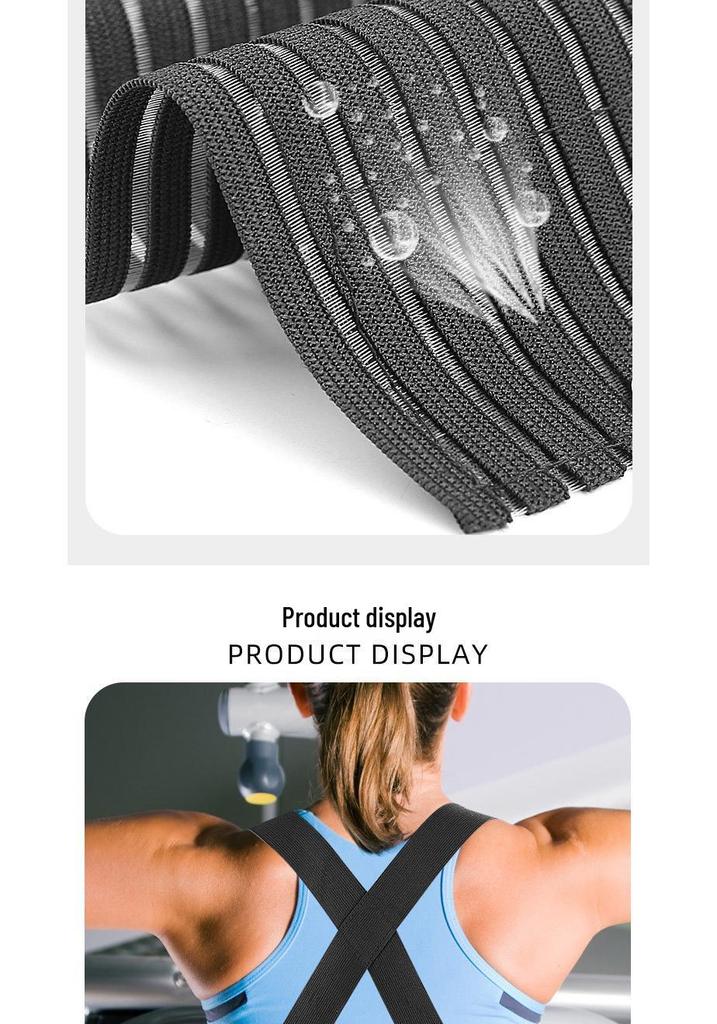 Atmungsaktiver Lendenwirbelstützgürtel mit Aluminiumplatte für Damen und Herren - Fitness- und Sport-Rückenschutz
