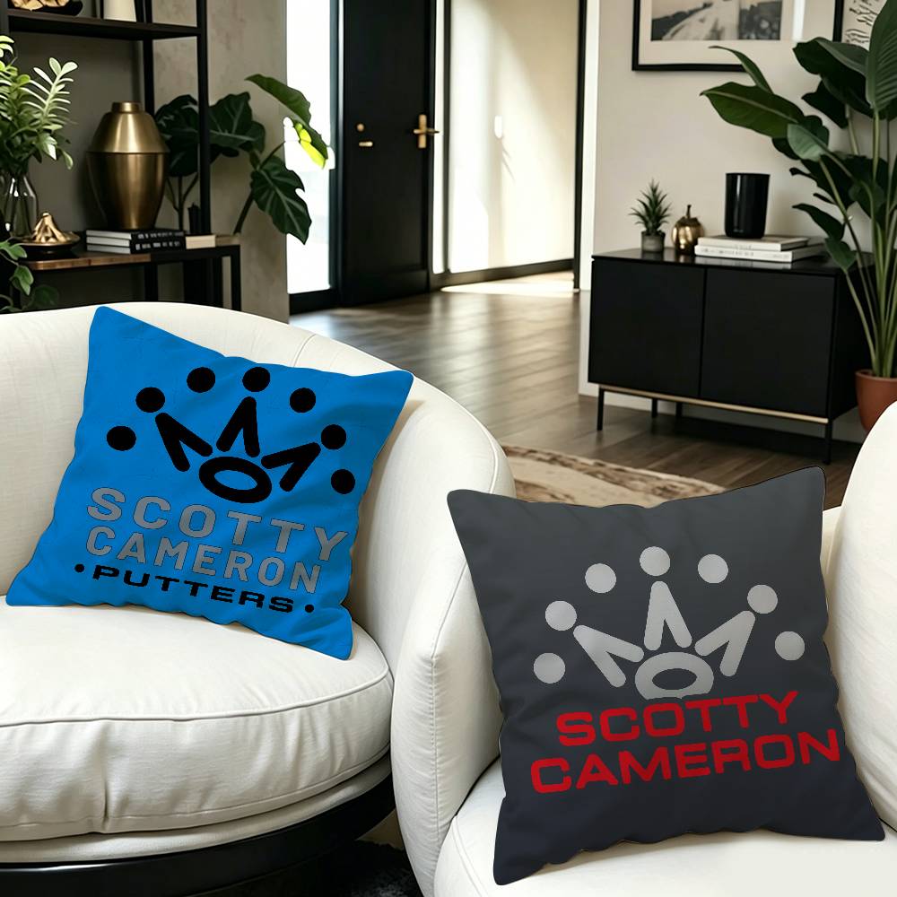 Golf S-Scotty C-Camerons Pillow Cushion Cover Pillowcase Living Room Sofa Home Decor Customized
