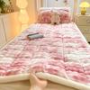 Materasso Peluche Coniglio Bubbly Classe A - Morbido Velluto Latte Tappetino Peluche per Letto Singolo da Dormitorio 0,9 m.