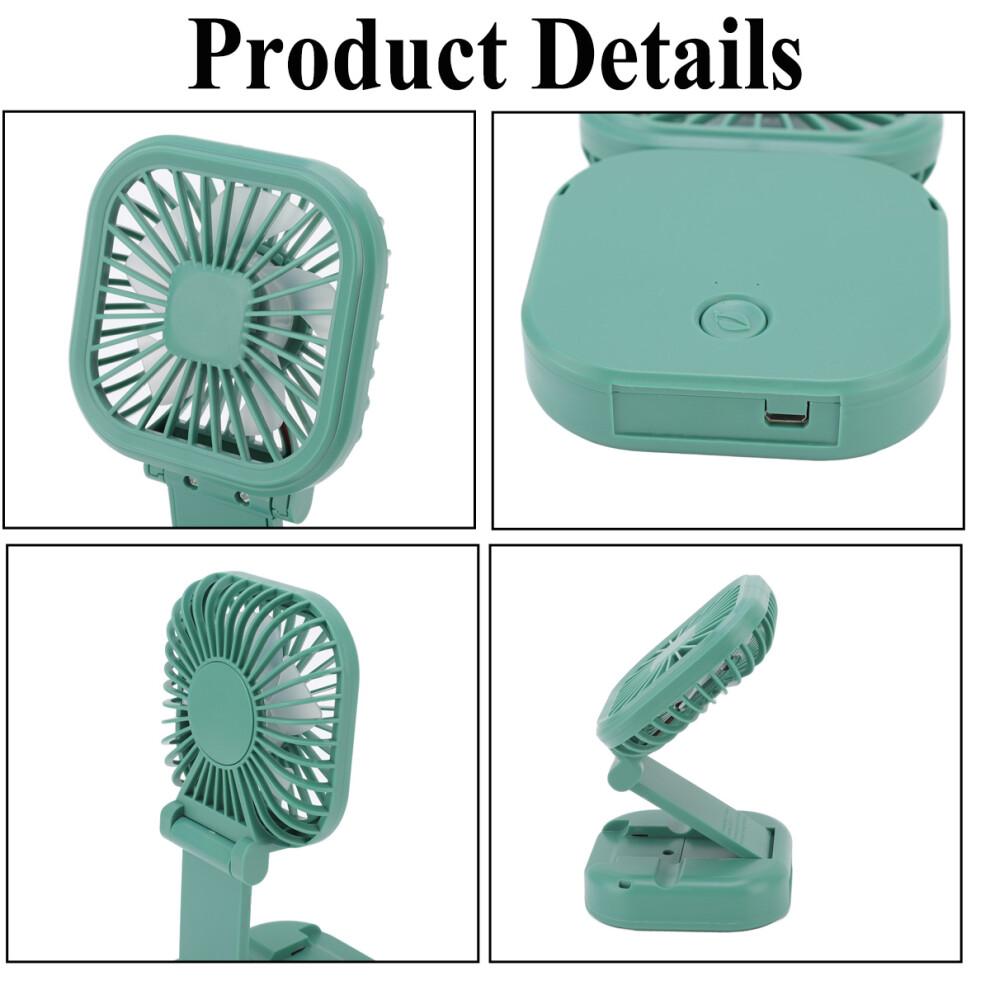Travel Cooling Companion: Rechargeable Handheld Fan, Multi-function Personal Fan For Home, Dormitory, Travel, Camping (Pink)