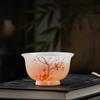 White Jade Porcelain Master Tea Cup