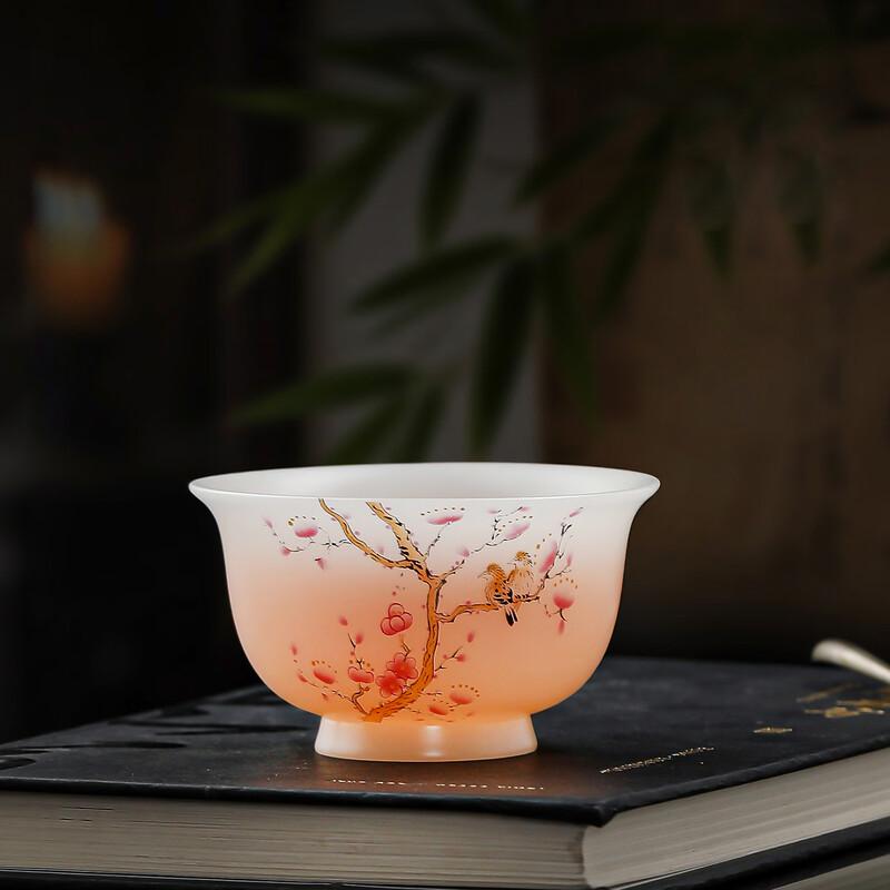 White Jade Porcelain Master Tea Cup