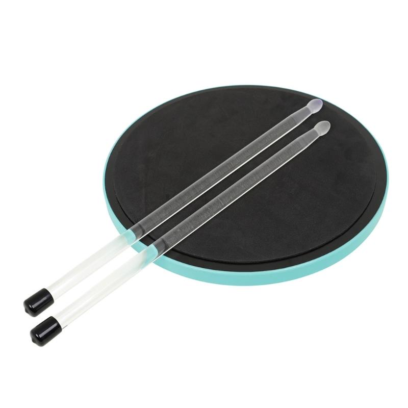 Acrylic Drumming Drumsticks Bright LED Light Up Drum Sticks Double Color Glow Drumsticks for Stage Performances