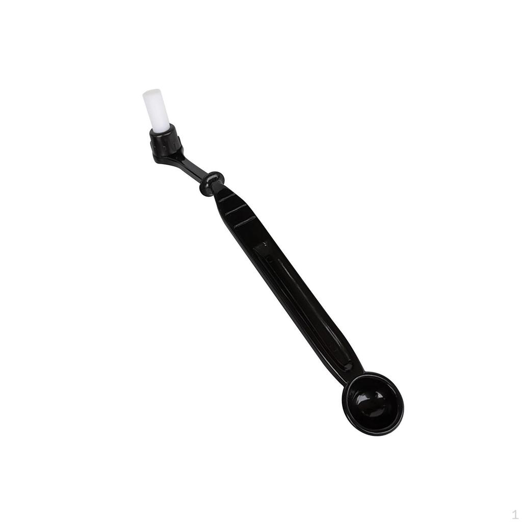 Coffee Cleaning Brush Accessories Replaceable Head Comfortable Grip with Spoon Ergonomic