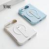 Full Body Coverage Protective Case Faux Leather Phone for iPhoneDuo, Cover with Hinge Protection, Strong Magnetic Attachment Folding Built-in