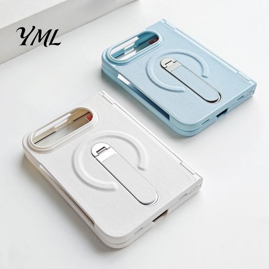Full Body Coverage Protective Case Faux Leather Phone for iPhoneDuo, Cover with Hinge Protection, Strong Magnetic Attachment Folding Built-in