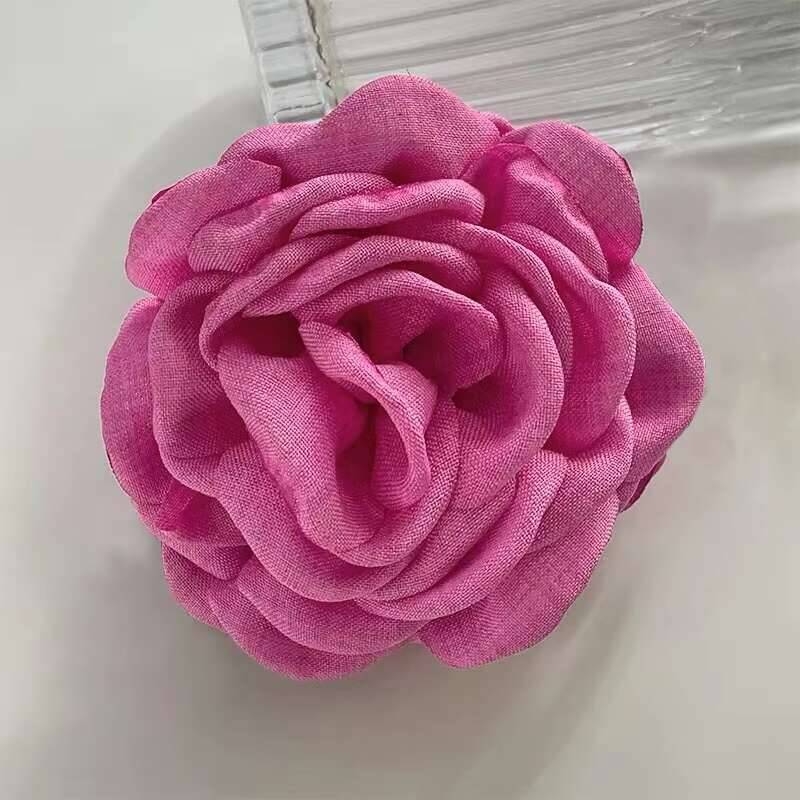 9cm Große Blume Haarspangen Französische Krallenklemme Für Frauen Haarschmuck Koreanisch Hinterkopf Haarklammer Mädchen Geschenke