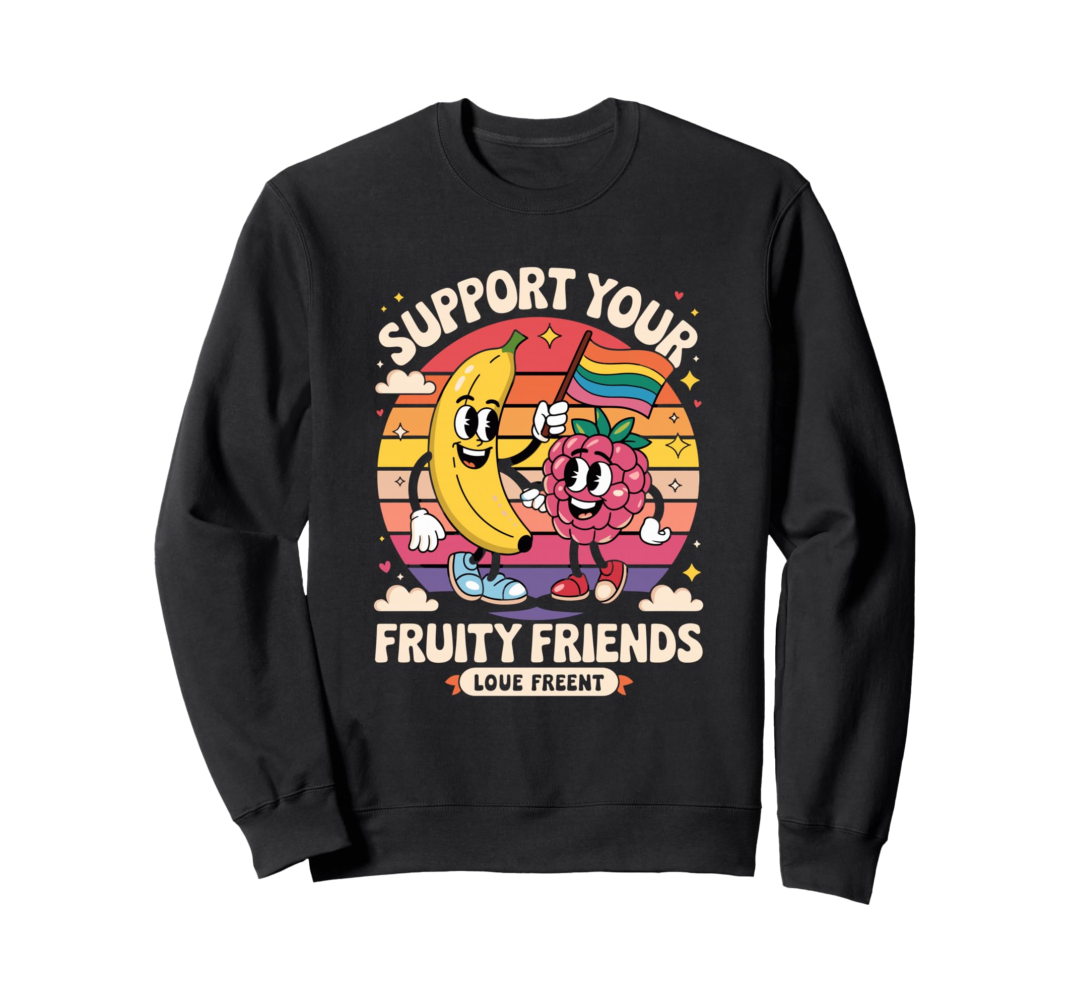 

Friends Pride Rainbow Love Trainer чорний