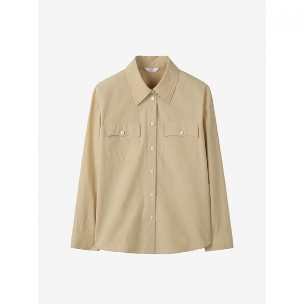 Cc Collect Flap Pocket Button Shirt C253msc005